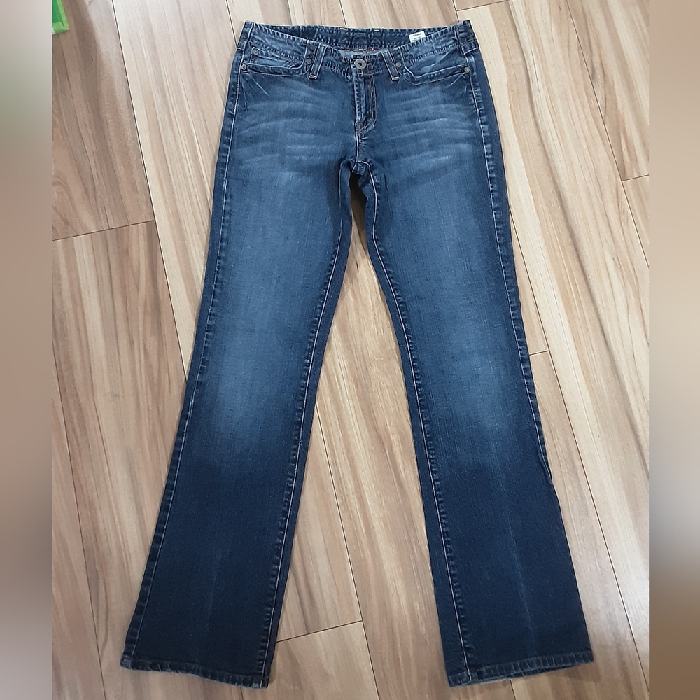 Lucky Brand Wonder Baltic Dark Blue Boot Cut Women's Jeans Size 8/29.